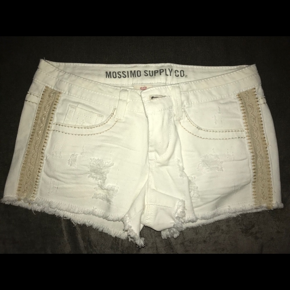 White shorts